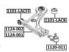 ASVA 1124-001 Track Control Arm
